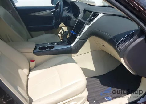 2019 Infiniti Q50 3.0T Luxe из США, поврежденный, VIN JN1EV7AR2KM590200